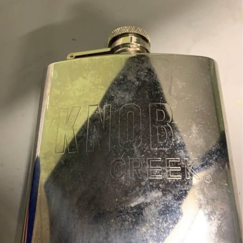 Knob Creek Hip Flask